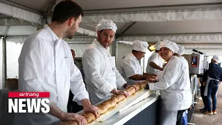 French bakers set new world record for longest baguette