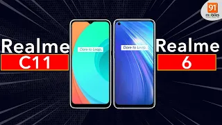 Realme C11 vs Realme 6: Comparison overview