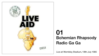 Bohemian Rhapsody, Radio Ga Ga - Queen at Live Aid (Live at Wembley Stadium, 13th July 1985)