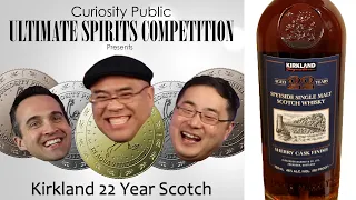 Is Kirkland Scotch good? | Kirkland 22 year Scotch | Curiosity Public Ultimate Spirits Competition