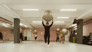 СИЛОВАЯ С МЯЧОМ / ФИТБОЛ / FITBALL