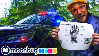 Blippi Visits a Crime Scene | Moonbug Kids TV Shows - Full Episodes | Cartoons For Kids