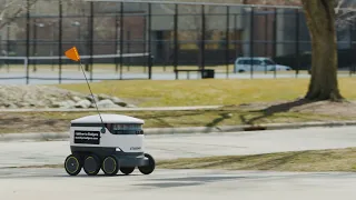 On Wisconsin Magazine – Food Delivery Robots
