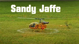 Sandy Jaffe flying Turbine powered Lama at IRCHA 2017