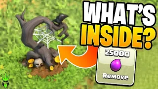 What's INSIDE the NEW HALLOWEEN OBSTACLE?! - Clash of Clans