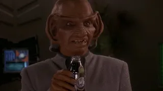 Quark Has Brought Root Beer and Is Disgusted To See Rom Drink One