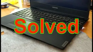 Lenovo Y540-15IRH - Keyboard not working, Multiple ways to solve it