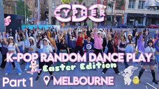 [KPOP IN PUBLIC] K-POP RANDOM DANCE PLAY - EASTER EDITION [Part 1]  | Melbourne, Australia