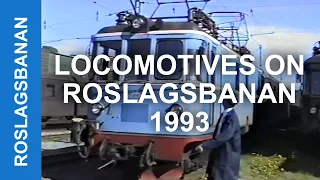 Locomotives on Roslagsbanan (1993) (Narrow gauge)