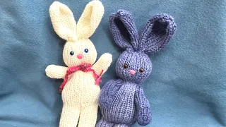 How to Knit a Bunny! Free Knitting Machine Pattern