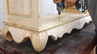 Amazing Craft Woodworking Project // Design Ideas For A Classic Style Cabinet Latest Model