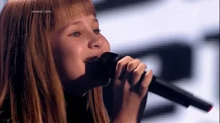 The Voice Kids RU 2014 Victoria — «Smile» Blind Audition | Голос Дети. Виктория Волкова. СП