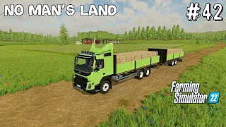 farming Simulator 22 fs22 timelapse Ep # 42 No Man's Land Map  fs22 Mods