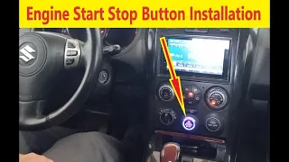 Suzuki Grand Vitara Engine Start Stop Button Installation Step by Step