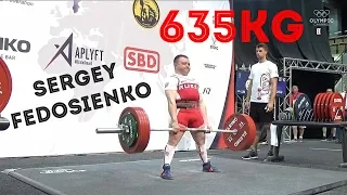 Sergey Fedosienko - 635kg 1st Place 59kg - IPF World Classic Powerlifting Championships 2019