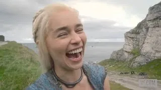 DAENERYS TARGARYEN FUNNY 2 /EMILIA CLARKE/ДЕЙЕНЕРИС ТАРГАРИЕН СМЕШНЫЕ МОМЕНТЫ 2 ЭМИЛИЯ КЛА