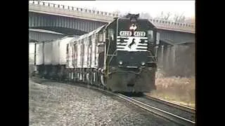 NS, IORY and Amtrak In Dayton, Ohio Area - 1998