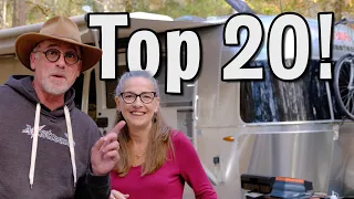 Our TOP 20 RV Accessories we are THANKFUL for 🦃🦃 - NOT Just AIRSTREAM