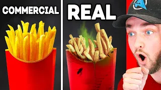 COMMERCIALS vs REAL LIFE! (*SHOCKING* TRUTH)