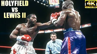 Evander Holyfield vs Lennox Lewis II | UNDISPUTED Legendary Boxing Fight | 4K Ultra HD