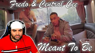 Stay Flee Get Lizzy feat. Fredo & Central Cee - Meant To Be (Official Video) American Reaction