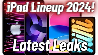 Apple iPad Lineup 2024! | Latest Leaks