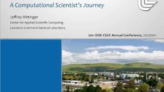 DOE CSGF 2011: The path to fusion