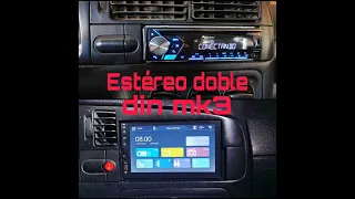 Estéreo Doble Din Golf Mk3 (Proceso)