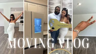 MOVING VLOG 01|WE'RE STARTING OVER?! NEW APPLIANCES, TARGET FINDS, ORGANIZATION ERA & HOME EDITION