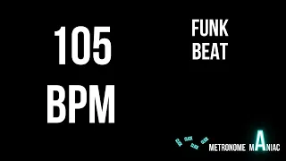 Drum loop - Funk beat - 105 BPM (practice backing track)