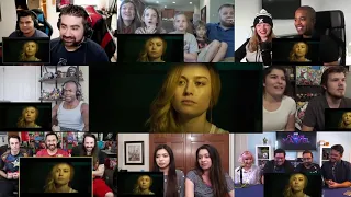 Marvel Studios' Captain Marvel - Official Trailer Reactions Mashup