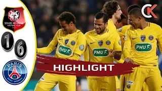 Rennes vs PSG 1-6 All Goals & Highlights 07/01/2018 HD