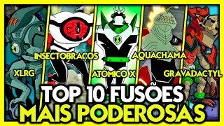 TOP 10 FUSÕES MAIS PODEROSAS DE BEN 10!!! Feat! @ViniVerso