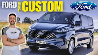 YENİ FORD TOURNEO CUSTOM 2024 - TÜM DETAYLAR - 2.0 EcoBlue -  FORD LOGOLU TRANSPORTER !