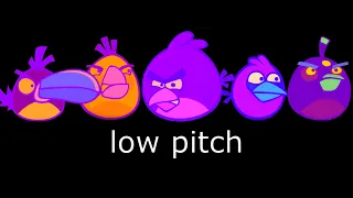100 Angry Birds Sounds Variations