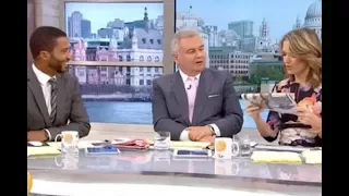 Eamonn Holmes red-faced over sex party TV grilling