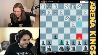 ЧТО?! ЧТО?! Я ИГРАЮ ПРОТИВ  ХИКАРУ?! // WFM ANNA CRAMLING vs GM HIKARU NAKAMURA // ХИКАРУ НАКАМУРА