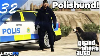 SVENSK POLIS I GTA 5 #32 POLISHUND