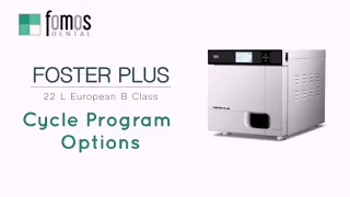 Foster Plus European Class B Autoclave