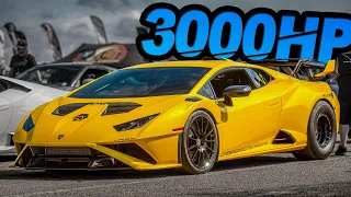 3000HP Lamborghini STO | SAVAGE 3000HP GTR (Fastest Street Cars on the Planet)