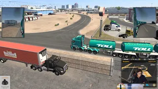 2021 07 31 Kenworth K200 towing Roadtrain Tankers