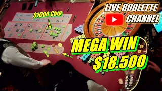 🔴LIVE ROULETTE | 💰 MEGA WIN 💲18.500 In Vegas Casino 🎰 Fantastic Monday Session ✅ 2024-05-13