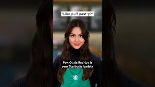 If Olivia Rodrigo was your Starbucks barista ☕️ #oliviarodrigo #vampireoliviarodrigo #guts