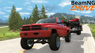 BeamNG Drive RP # 26 - Picking Up A 6.0 Powerstroke Parts Truck For The F350 Build