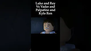 Luke and Rey Vs Vader, Palpatine and Kylo Ren