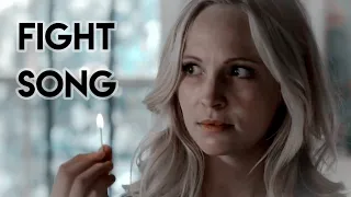 ↬Caroline Forbes | Fight Song