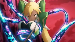 Tentacle Time with Leafa || Ecchi anime|| Sword Art online