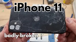 iPhone 11 BACK GLASS replacement-Full video 4K