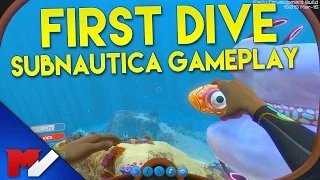 FIRST DIVE! - Subnautica - Episode 1