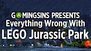 Everything Wrong With LEGO Jurassic Park In 4 Minutes Or Less | GamingSins